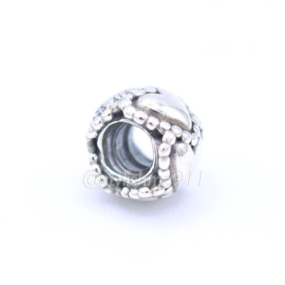 Authentic PANDORA Everlasting Love Charm - Picture 10 of 11